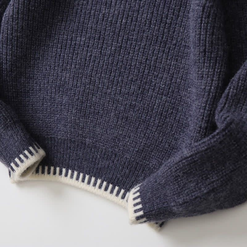 Cashmere Zip up Sweater