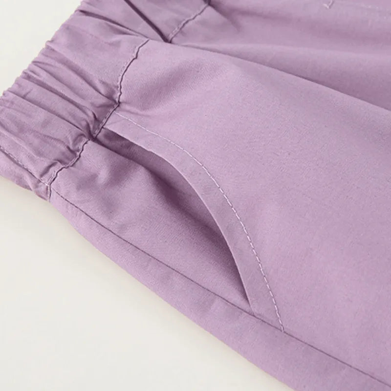 Purple Flower Chic Set