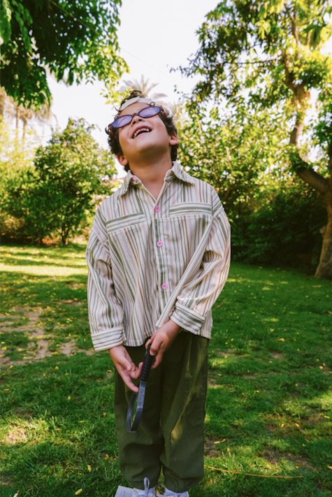 Toddler Striped Shirt and Pants