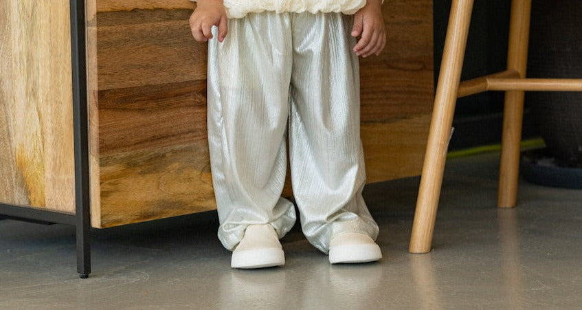 Loose Shiny Trousers
