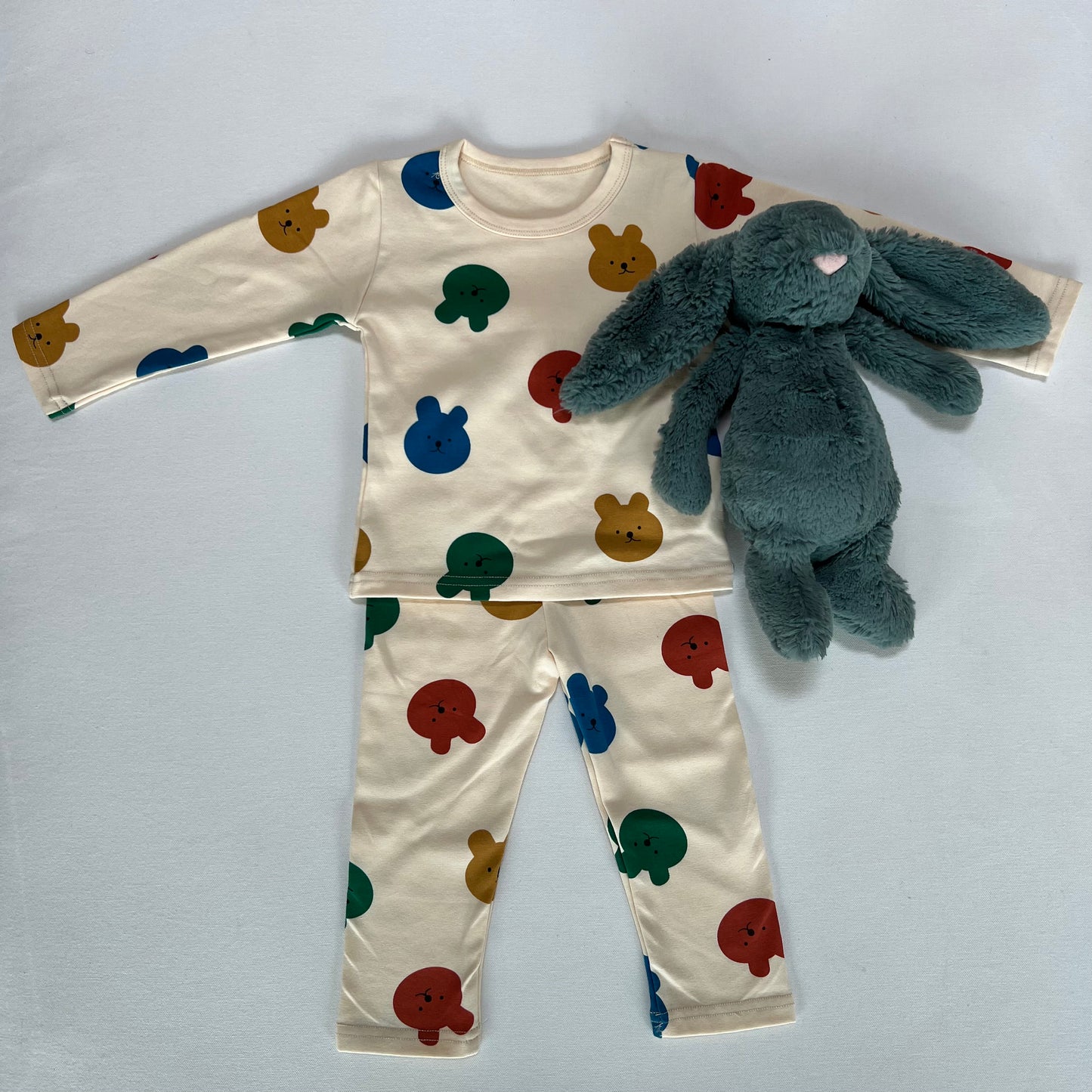 Colorful Bears Pajama Set