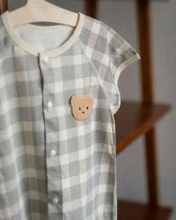 Plaid Bear Pajama