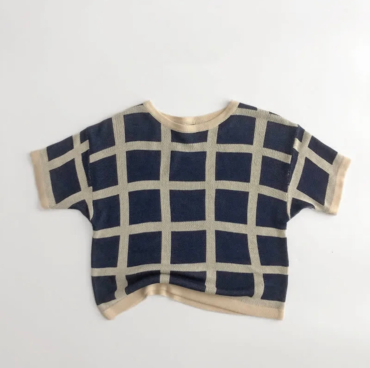 Knitted Plaid Set