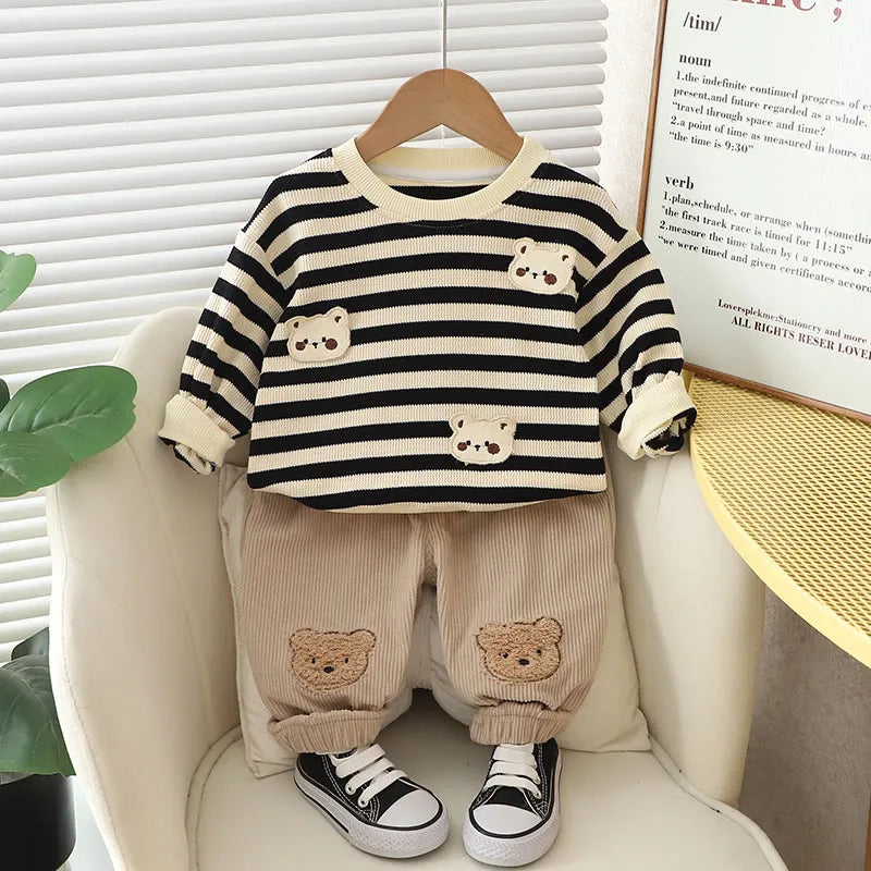 Bear Striped Set