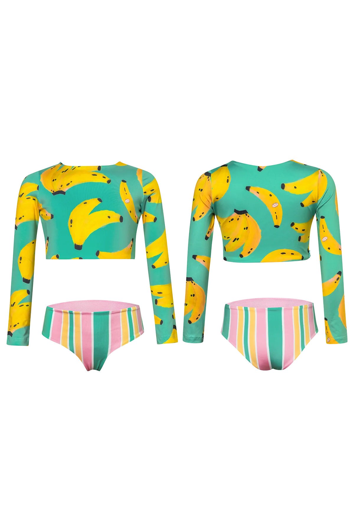 Banano Colombiano Verde - Sun Longsleeve Bikini
