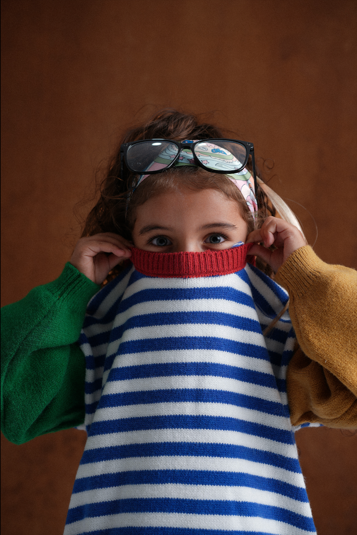 Colored Striped Sweater