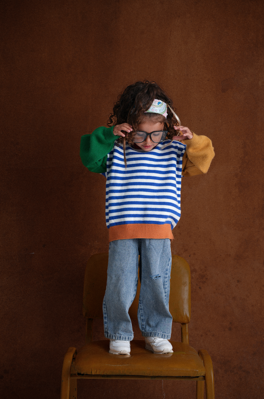 Colored Striped Sweater