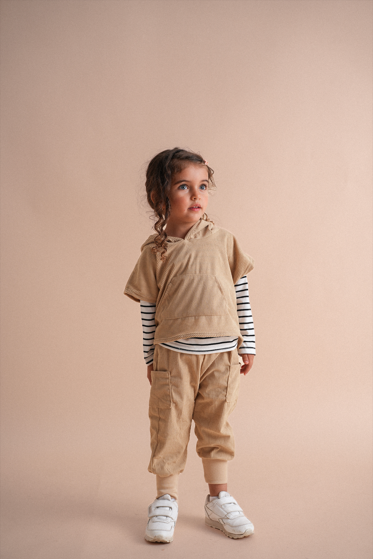 Baby Corduroy Striped Set