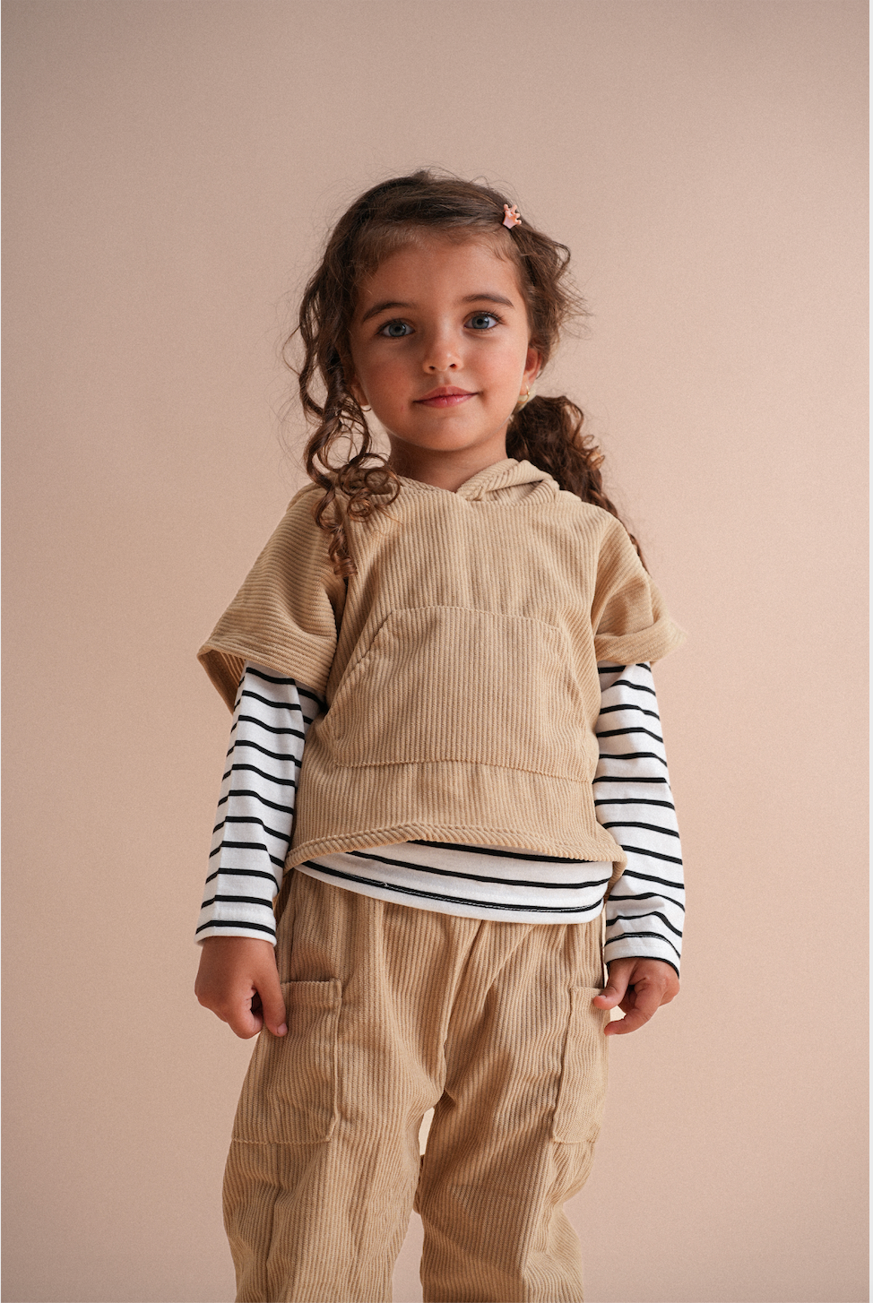 Baby Corduroy Striped Set