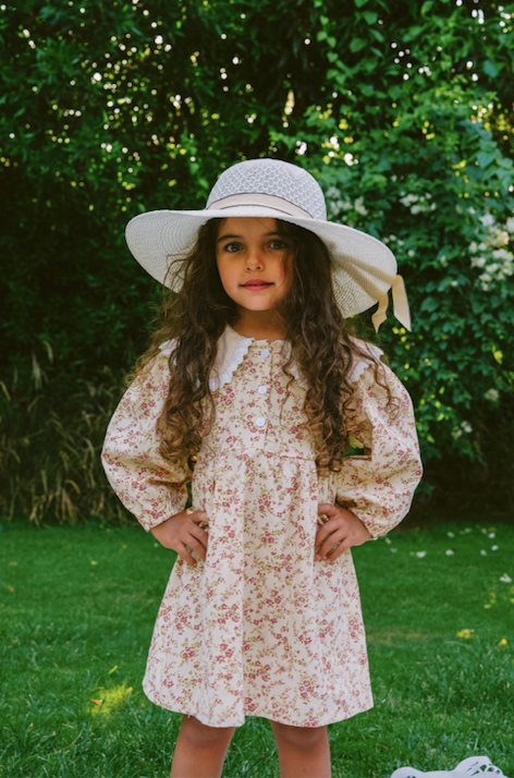 Flower Lapels Bodysuit and Dress