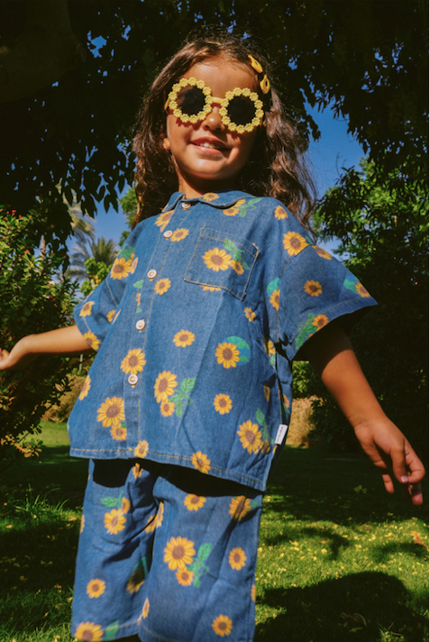 Sunflower Denim Set