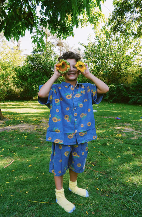 Sunflower Denim Set
