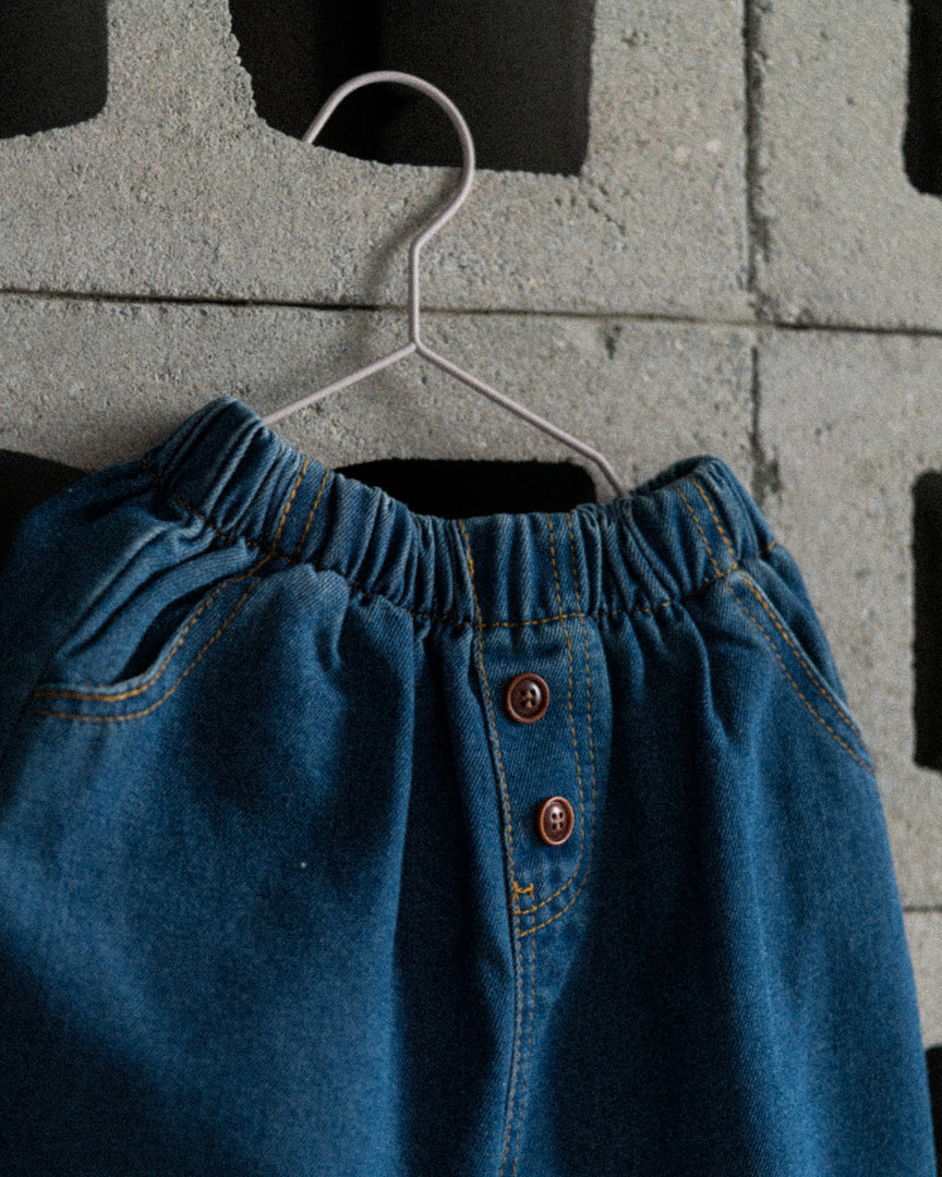 Oversized Denim Bottoms