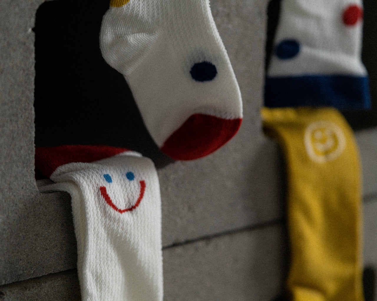 Baby Breathable Smiley Socks