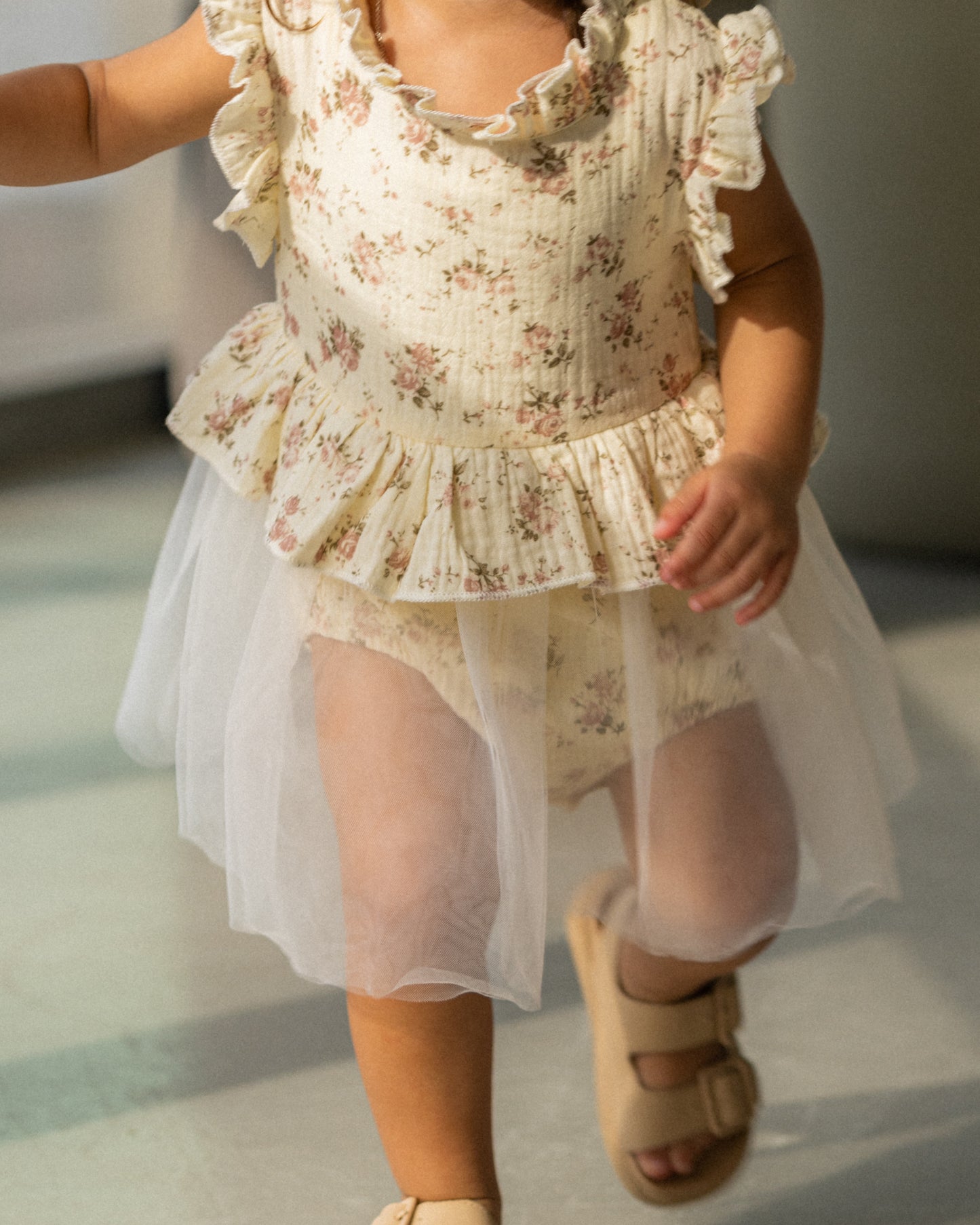 Baby Rose Tulle Bodysuit