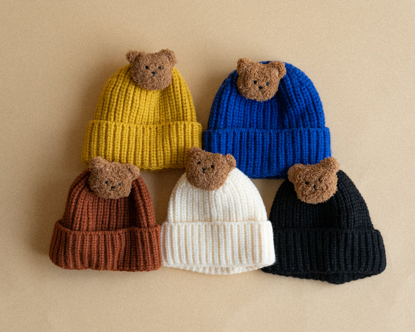 Baby Bear Knitted Beanie