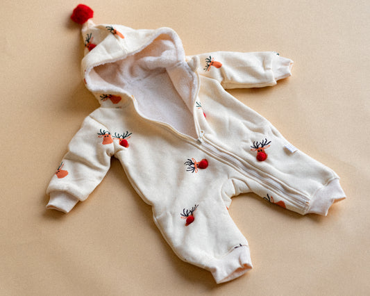 All Over Deer Romper