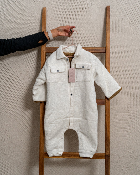 Fleece Corduroy Romper