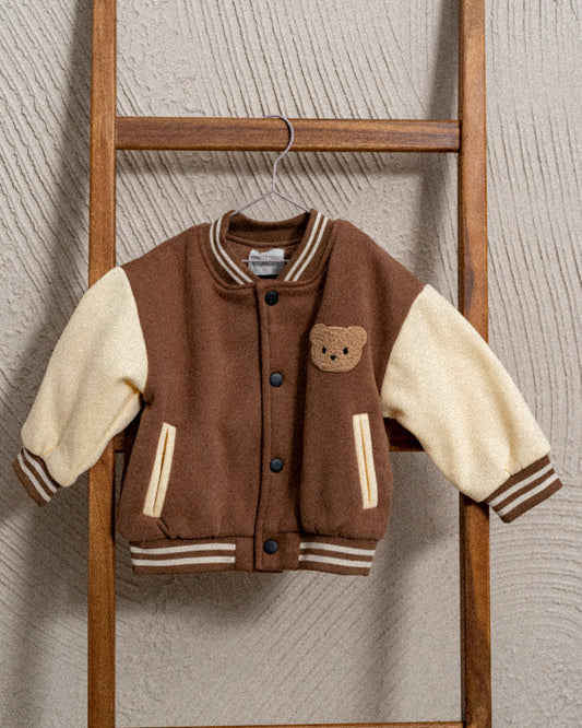 Teddy Casual Baseball Jacket