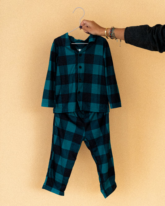 Family Plaid Pajama Set