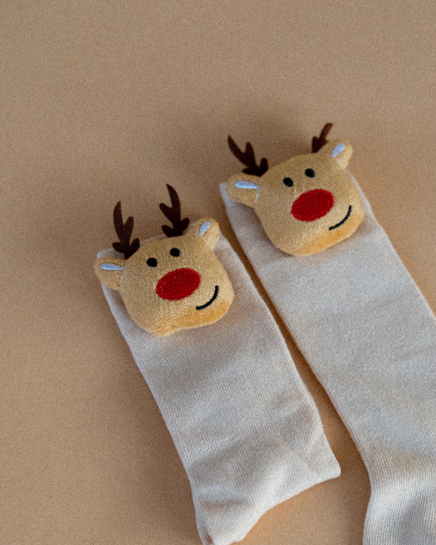 Christmas Mid Tube Deer Socks