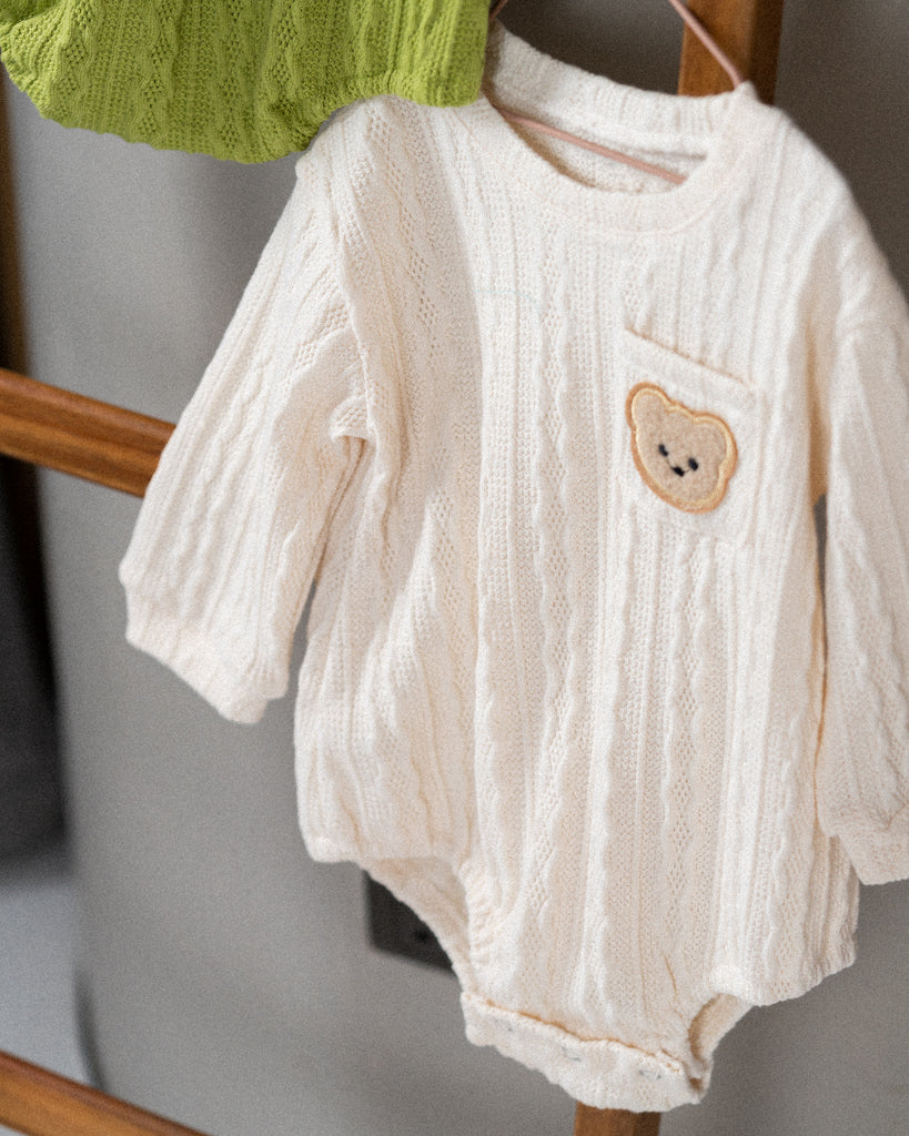 Baby Bear Knitted Bodysuit