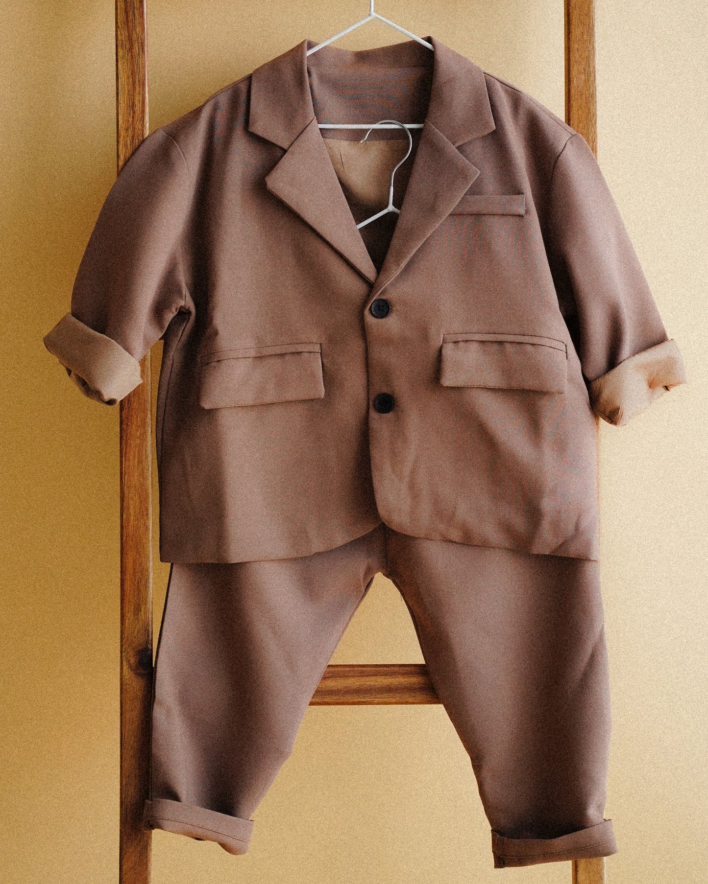 Coffee Colored Formal Suit