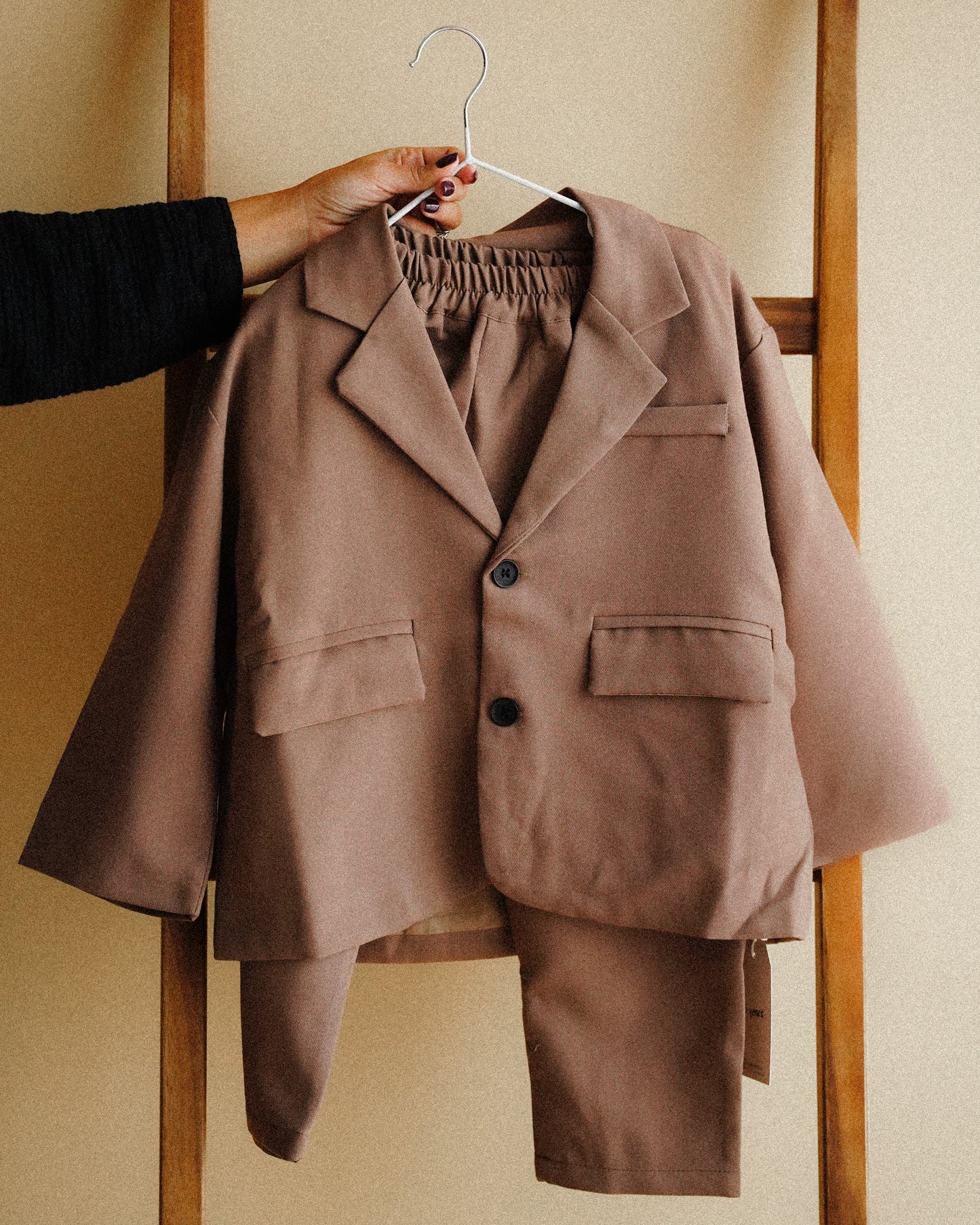 Coffee Colored Formal Suit