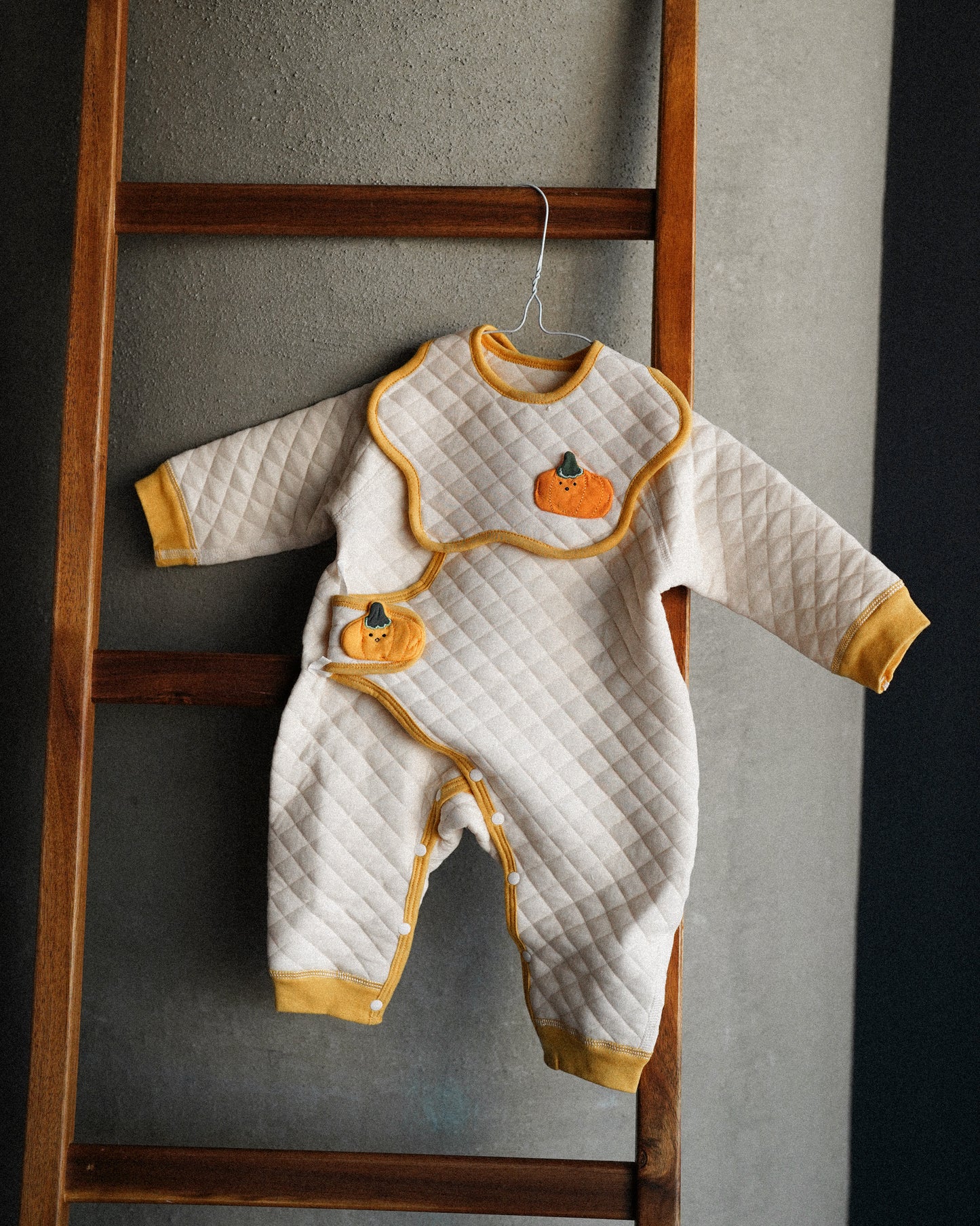 Newborn Pumpkin Romper