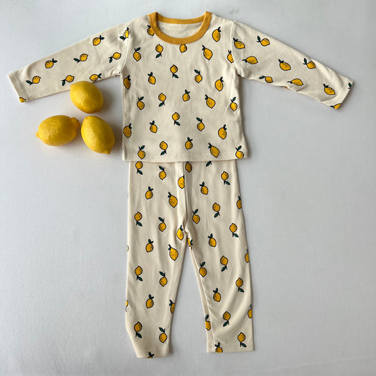 Lemon Pajama Set