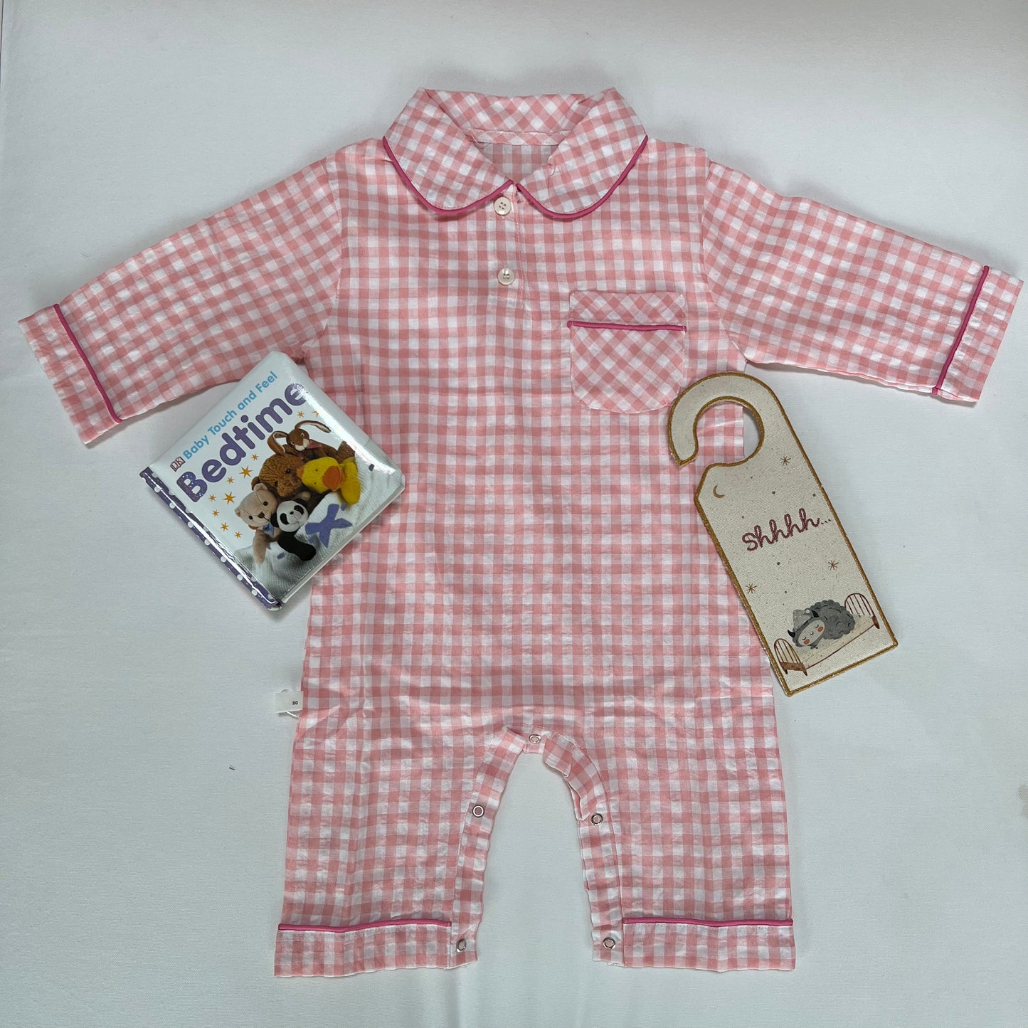 Checkered Pajama Jumpsuit